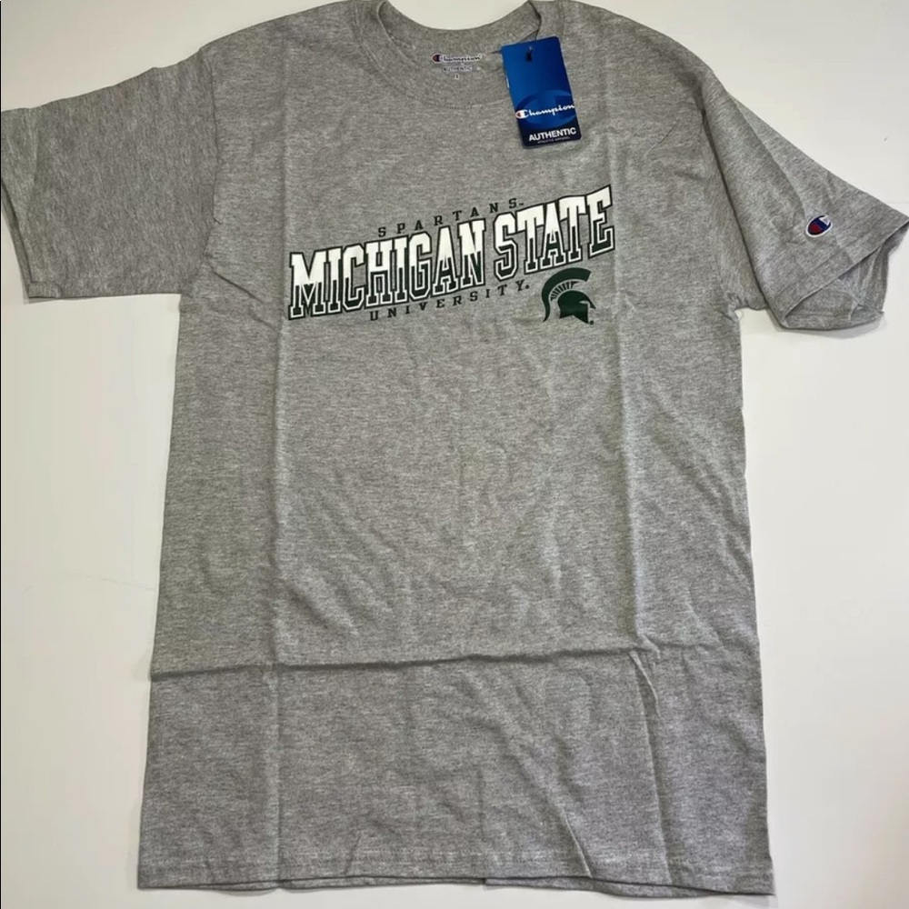 Champion NCAA Michigan State Spartans Shirt Size S NEW WITH TAGS